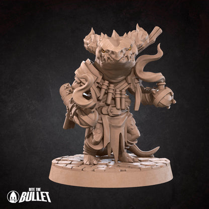Kobold Alchemist | D&D TTRPG Miniature | Bite the Bullet