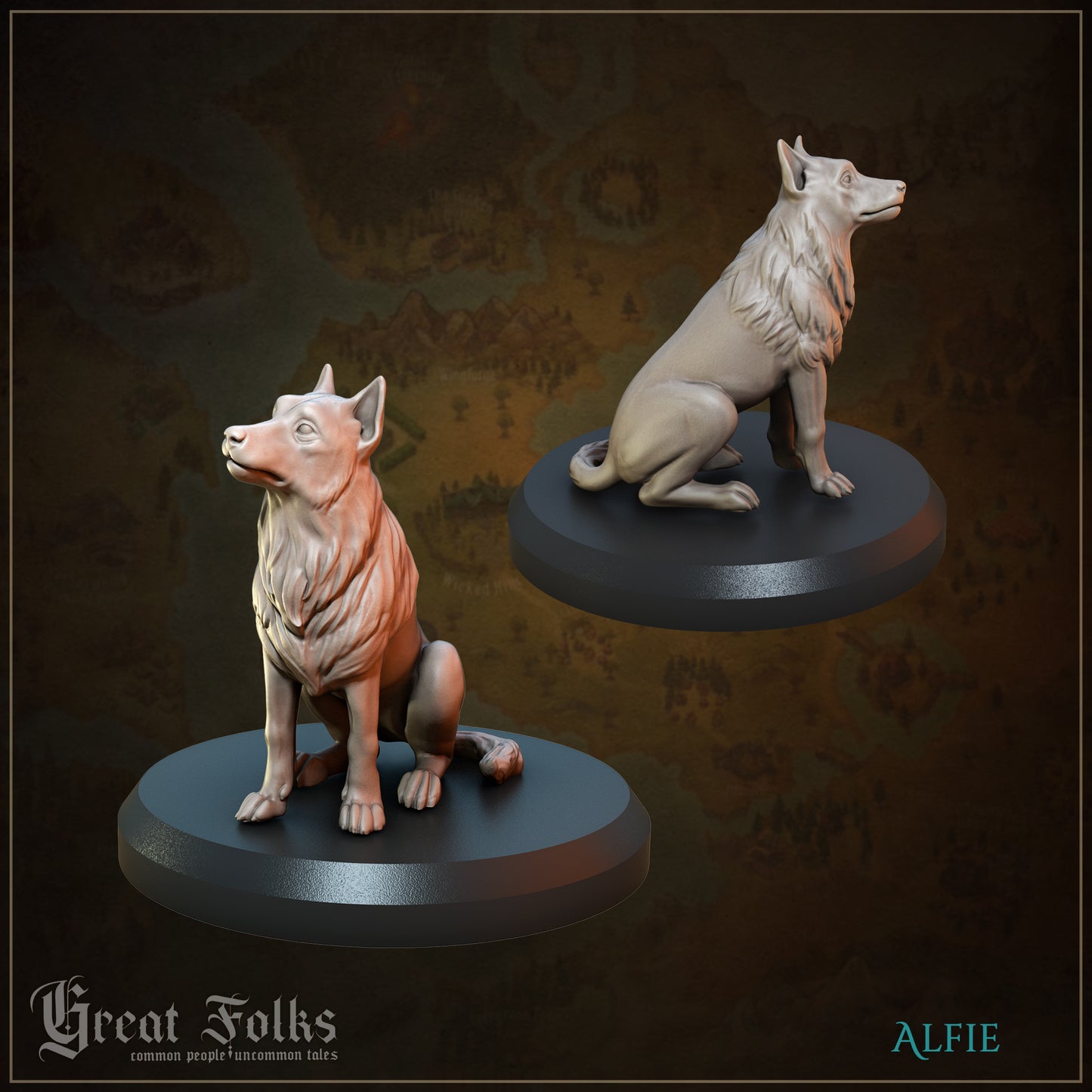 Great Folks, Part 1 | NPCs, Villagers, Nobles, Orphans, Criminals | Tabletop Gaming Miniatures Collection | Great Grimoire