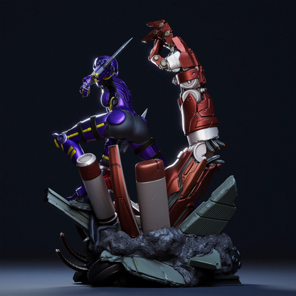 1:12 Motorball Angel | Resin Garage Kit Figure Anime Manga Fan Art | CA 3D Studios