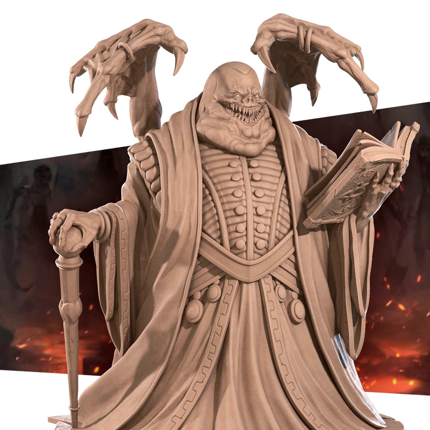 Amnizu | D&D TTRPG Miniature | Bite the Bullet