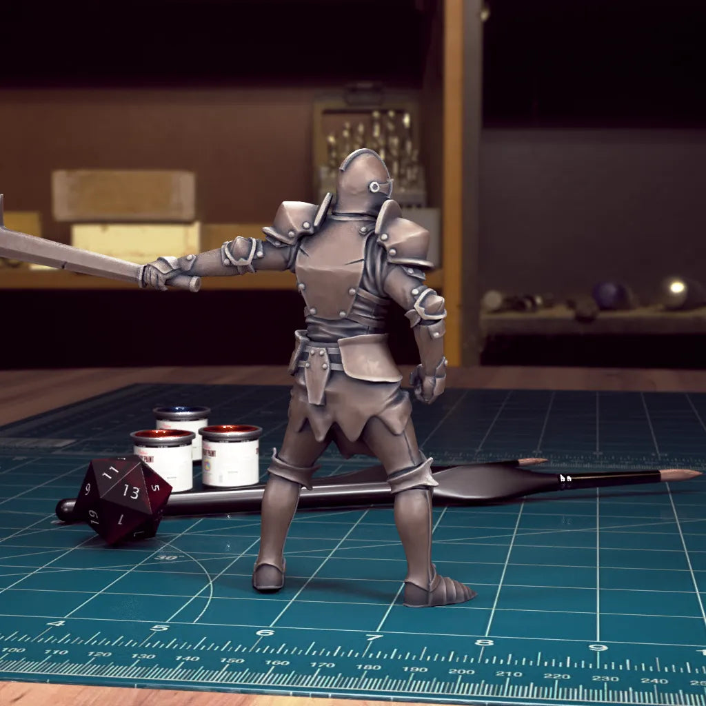 CoS Animated Armour | D&D TTRPG Mini | TytanTroll Miniatures