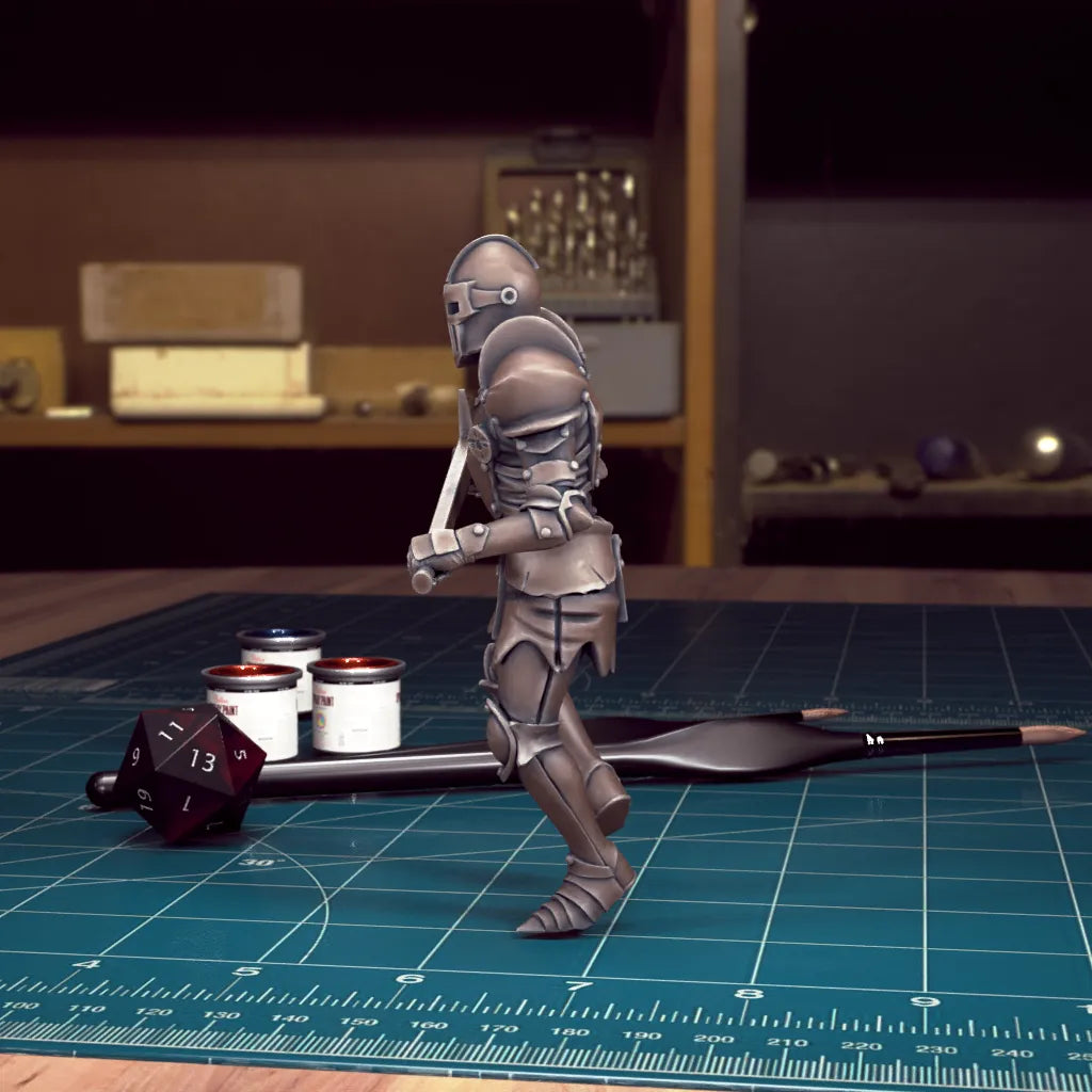 CoS Animated Armour | D&D TTRPG Mini | TytanTroll Miniatures