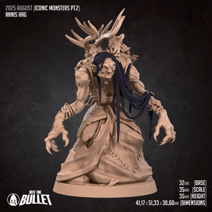 Annis Hag | D&D TTRPG Miniature | Bite the Bullet