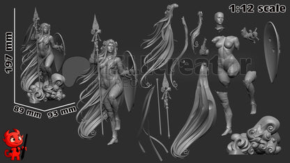 1:12 Aphrodite | Resin Garage Kit Figure Greek Myth | h3LL creator