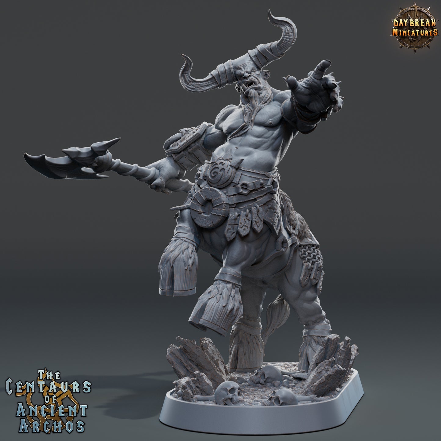 The Centaurs of Ancient Archos | Tabletop or Display Scale | D&D Mini | Daybreak Miniatures