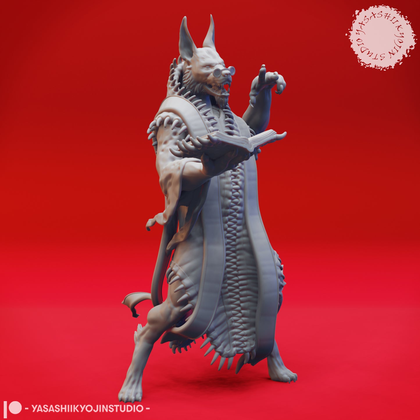 Arcanaloth | D&D TTRPG Monster Miniature | Yasashii Kyojin Studio