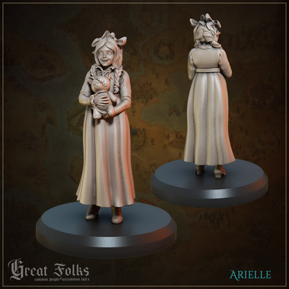 Great Folks, Part 1 | NPCs, Villagers, Nobles, Orphans, Criminals | Tabletop Gaming Miniatures Collection | Great Grimoire
