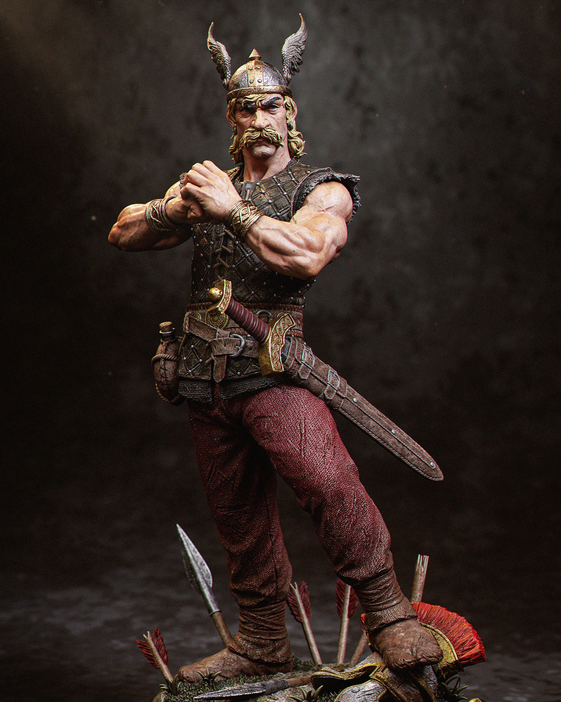 1:12 Roman Wrecker and Pup | Resin Garage Kit Figure Comic Fan Art | CA 3D Studios