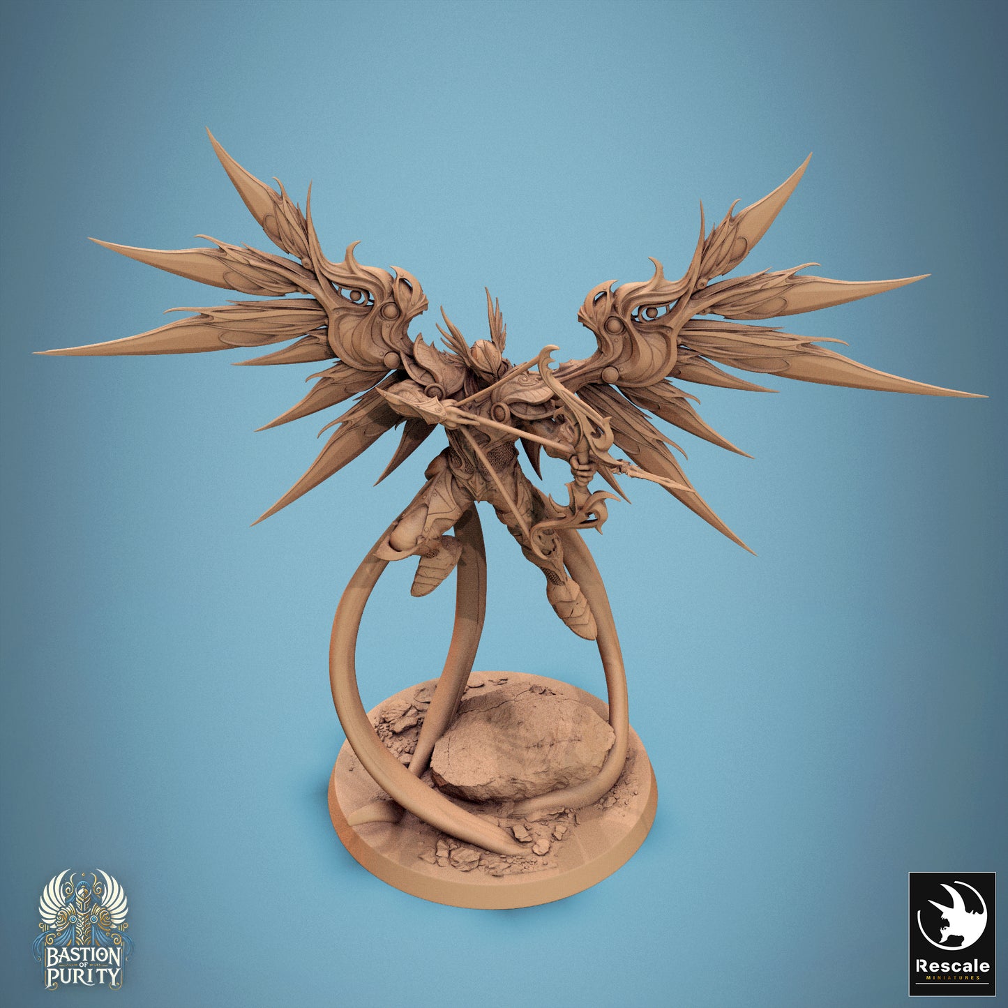 Aurelian Skyblade, Bastion of Purity Warband | D&D TTRPG Miniature | Rescale Miniatures