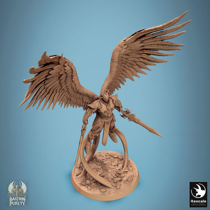 Aurelian Skyblade, Bastion of Purity Warband | D&D TTRPG Miniature | Rescale Miniatures