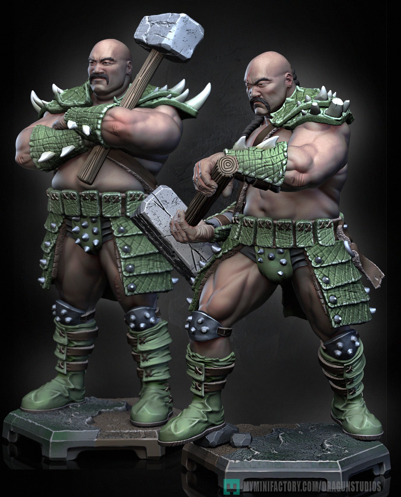 Bad Bros | D&D TTRPG Miniature | Dragun Studios