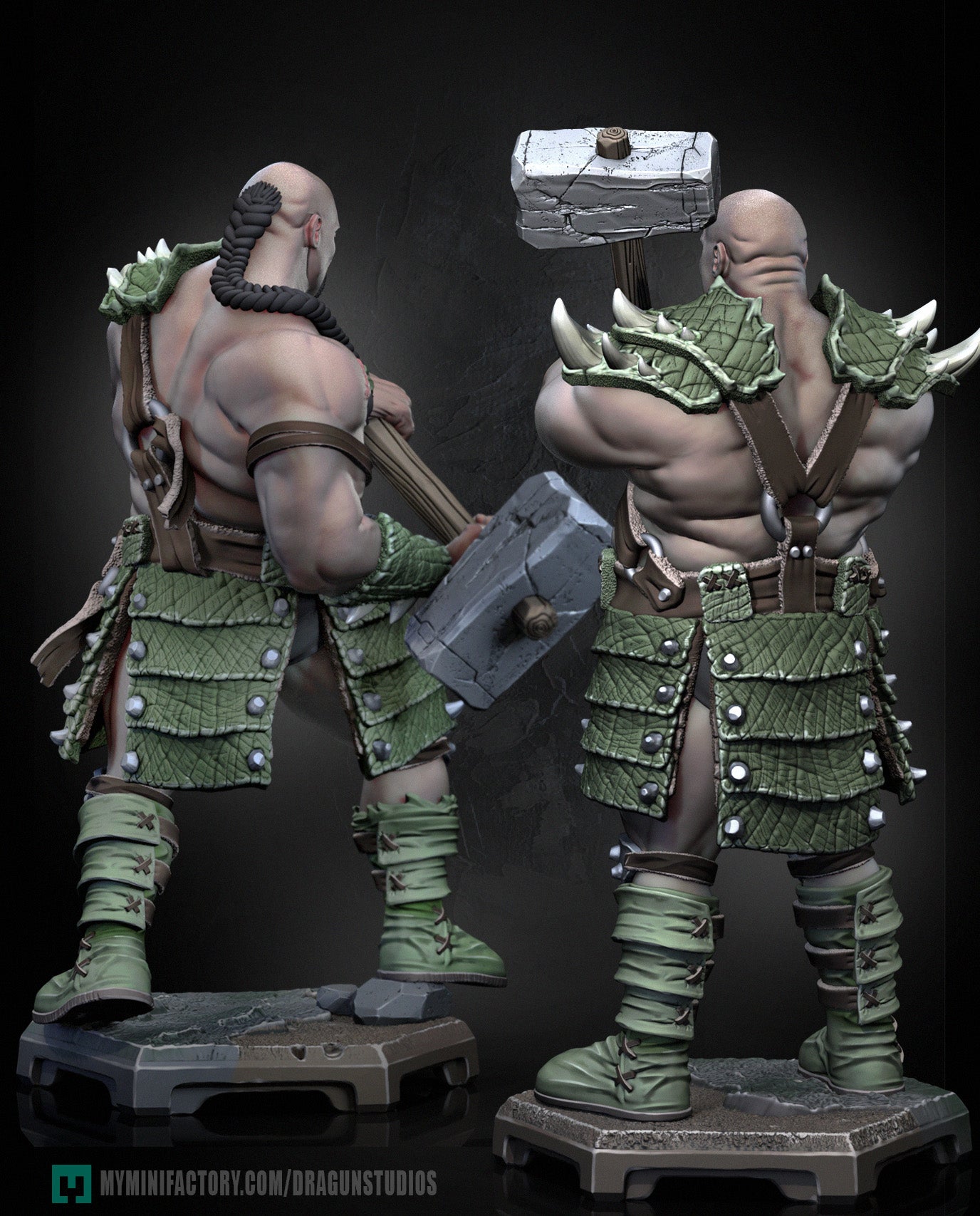 Bad Bros | D&D TTRPG Miniature | Dragun Studios