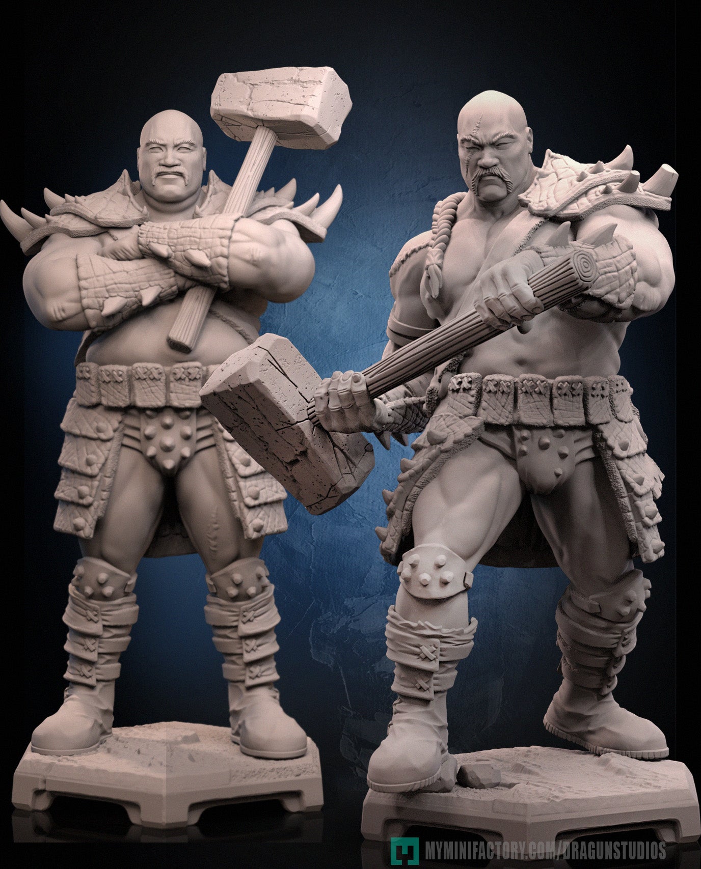 Bad Bros | D&D TTRPG Miniature | Dragun Studios