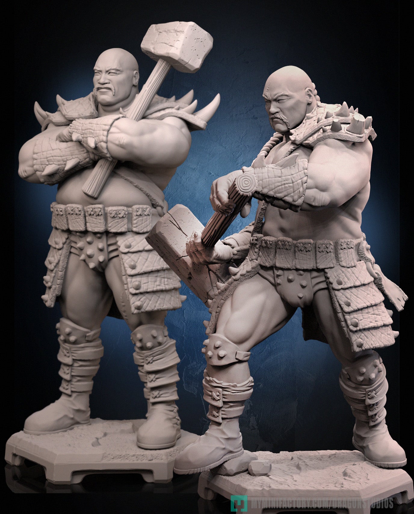 Bad Bros | D&D TTRPG Miniature | Dragun Studios