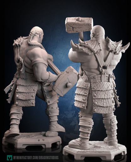 Bad Bros | D&D TTRPG Miniature | Dragun Studios