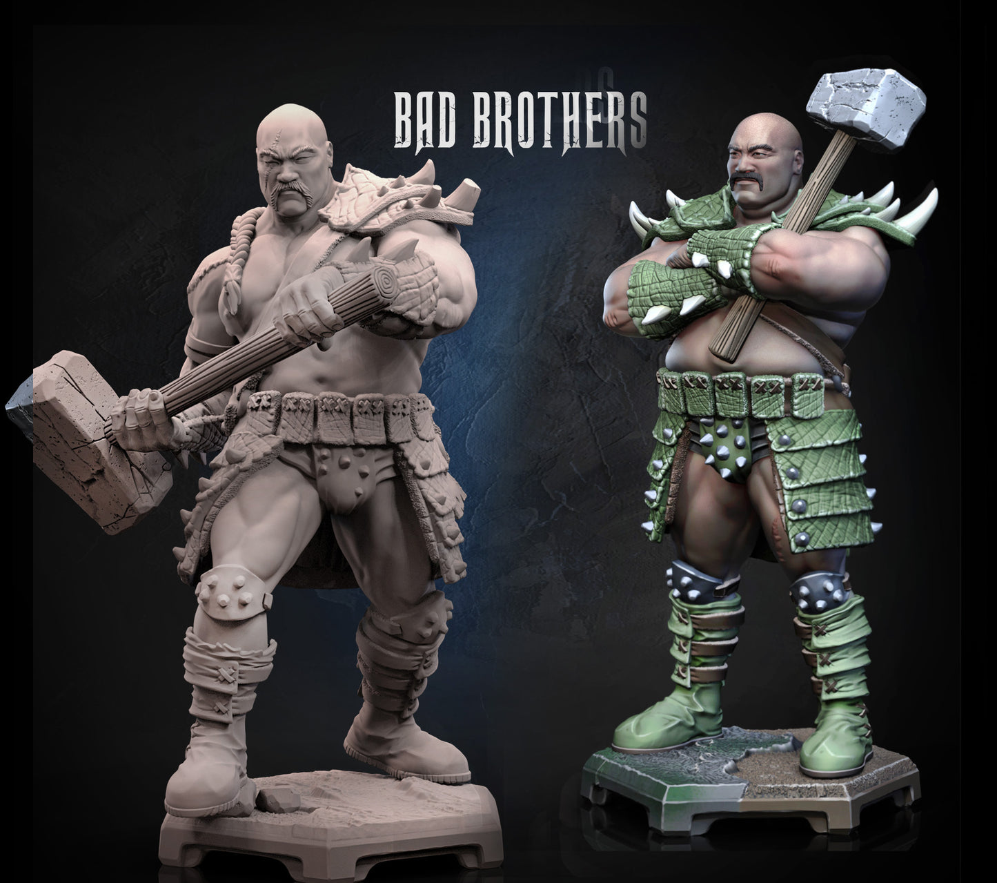 Bad Bros | D&D TTRPG Miniature | Dragun Studios