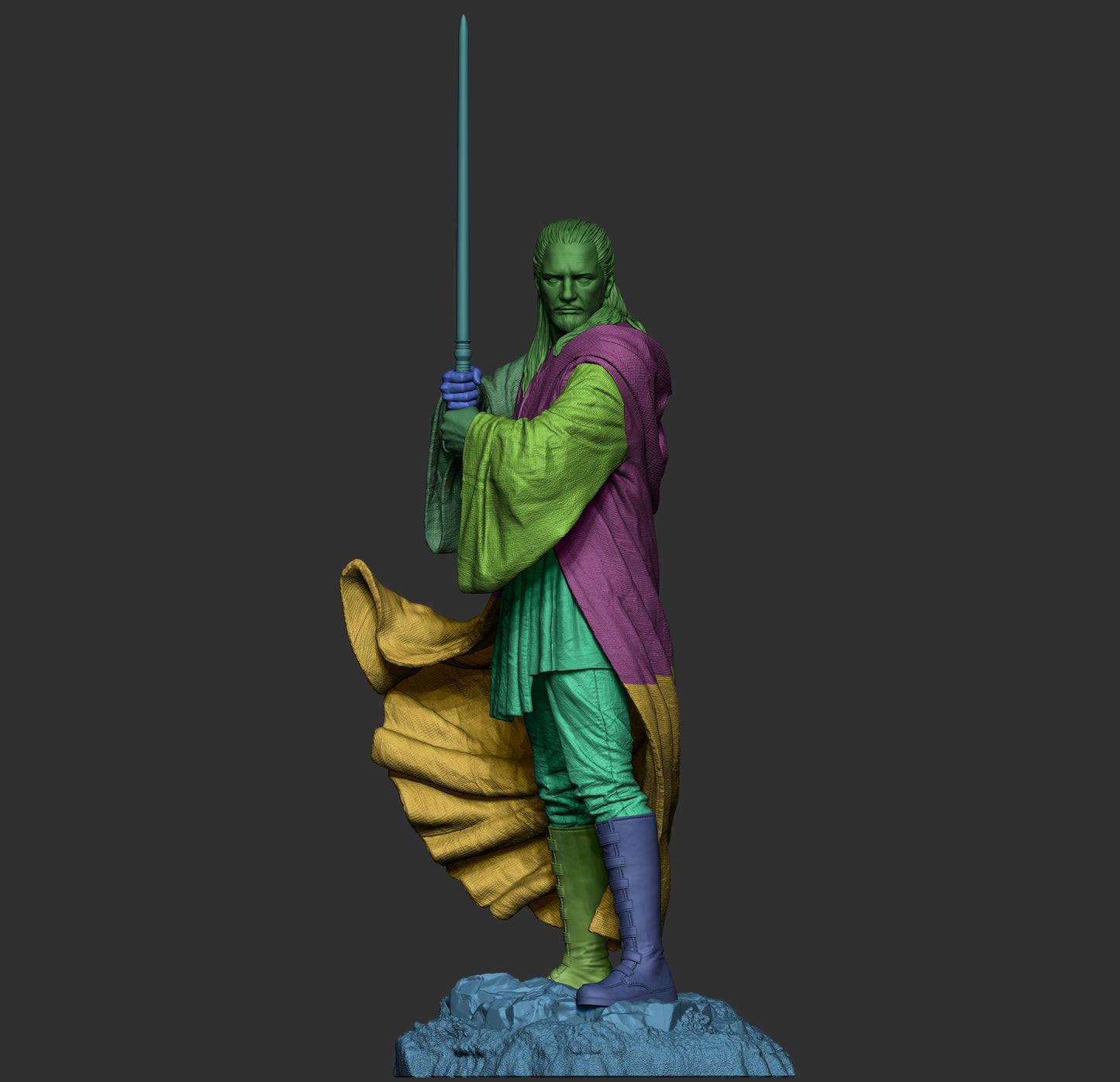 1:12 Principled Mentor | 3D Printed Resin Garage Kit Figure | CA 3D Studios