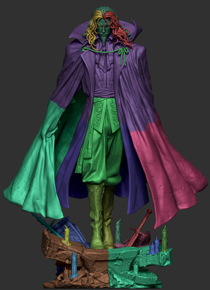 1:12 Vampire King | Resin Garage Kit Game Fan Art | CA 3D Studios