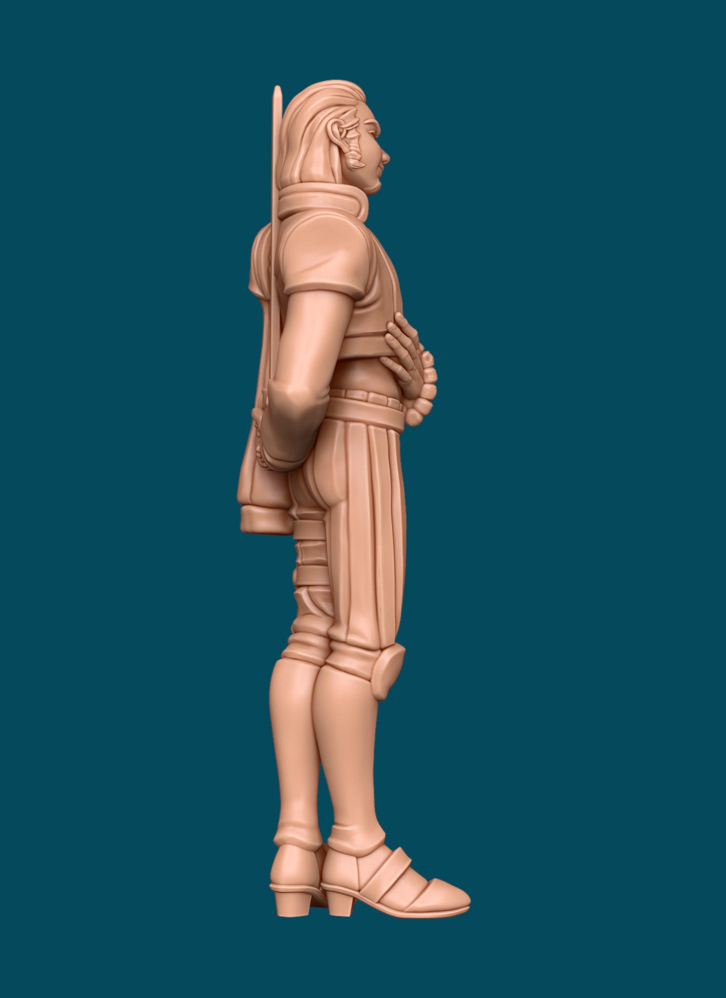 Nightshade, a Non-Musical Bard | TTRPG D&D Miniature | Awkward Penguin Minis