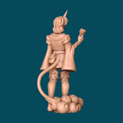 Alber, a Unicorn Boy | TTRPG D&D Miniature | Awkward Penguin Minis