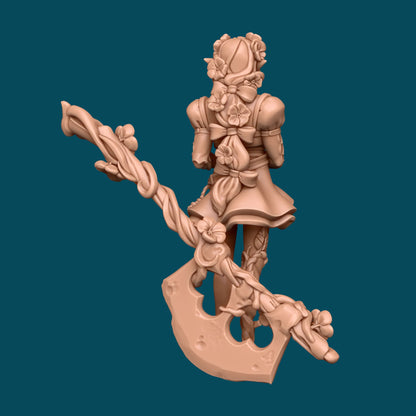 Sean, a Disgruntled Eladrin | TTRPG D&D Miniature | Awkward Penguin Minis