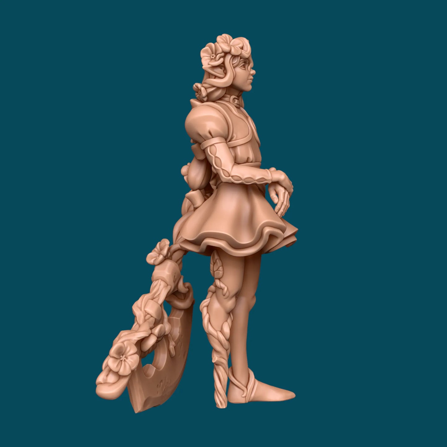 Sean, a Disgruntled Eladrin | TTRPG D&D Miniature | Awkward Penguin Minis