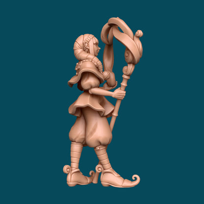 Verdi, A Court Magician | D&D TTRPG Miniature | Awkward Penguin Minis