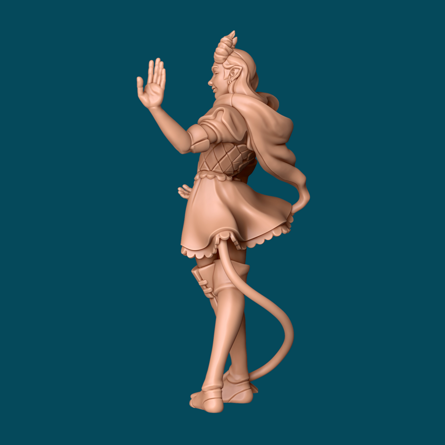 Miniature of Candle-lit Dance Syrre and Tango characters by Tattles Told 3D, showing detailed figures with candlelit dance poses.