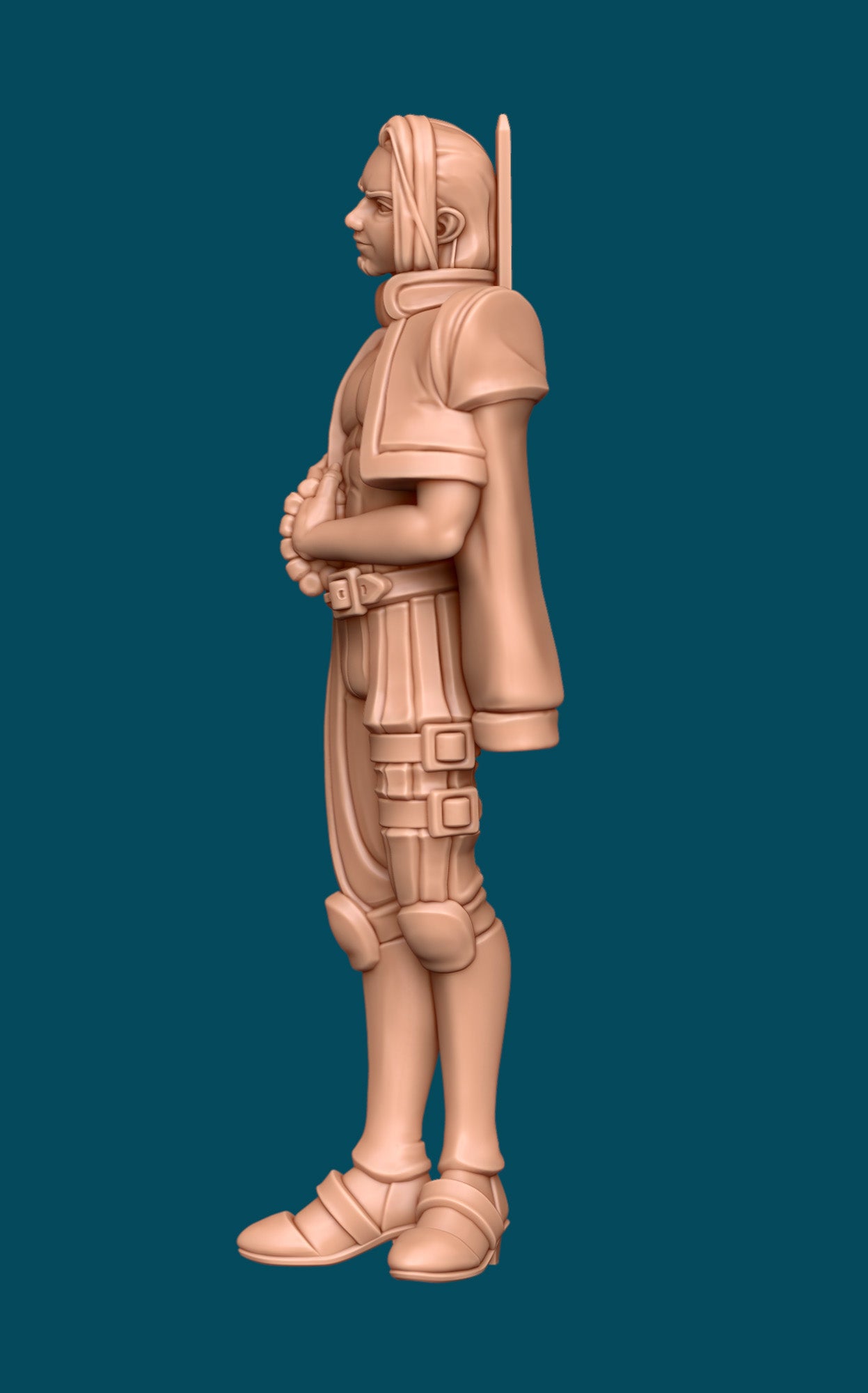 Nightshade, a Non-Musical Bard | TTRPG D&D Miniature | Awkward Penguin Minis