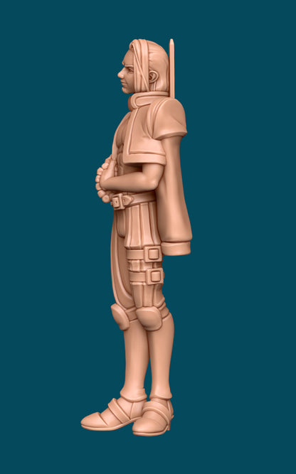 Nightshade, a Non-Musical Bard | TTRPG D&D Miniature | Awkward Penguin Minis