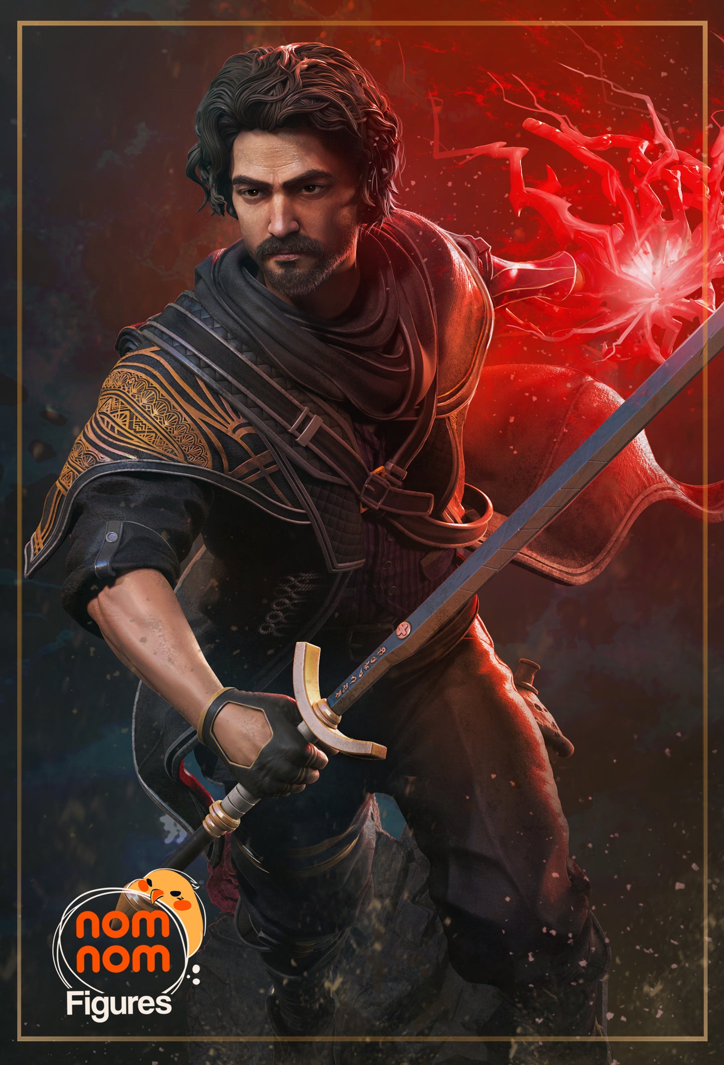 The Last Warden | Resin Garage Kit Figure Game Fan Art | Nomnom Figures