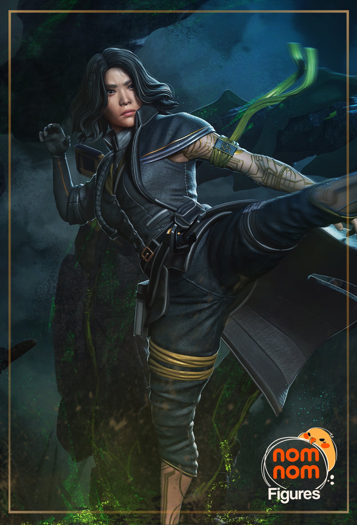 Steadfast Grace | Resin Garage Kit Figure Game Fan Art | Nomnom Figures