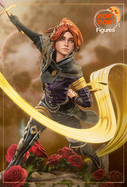 Elegant Rose | Resin Garage Kit Figure Game Fan Art | Nomnom Figures