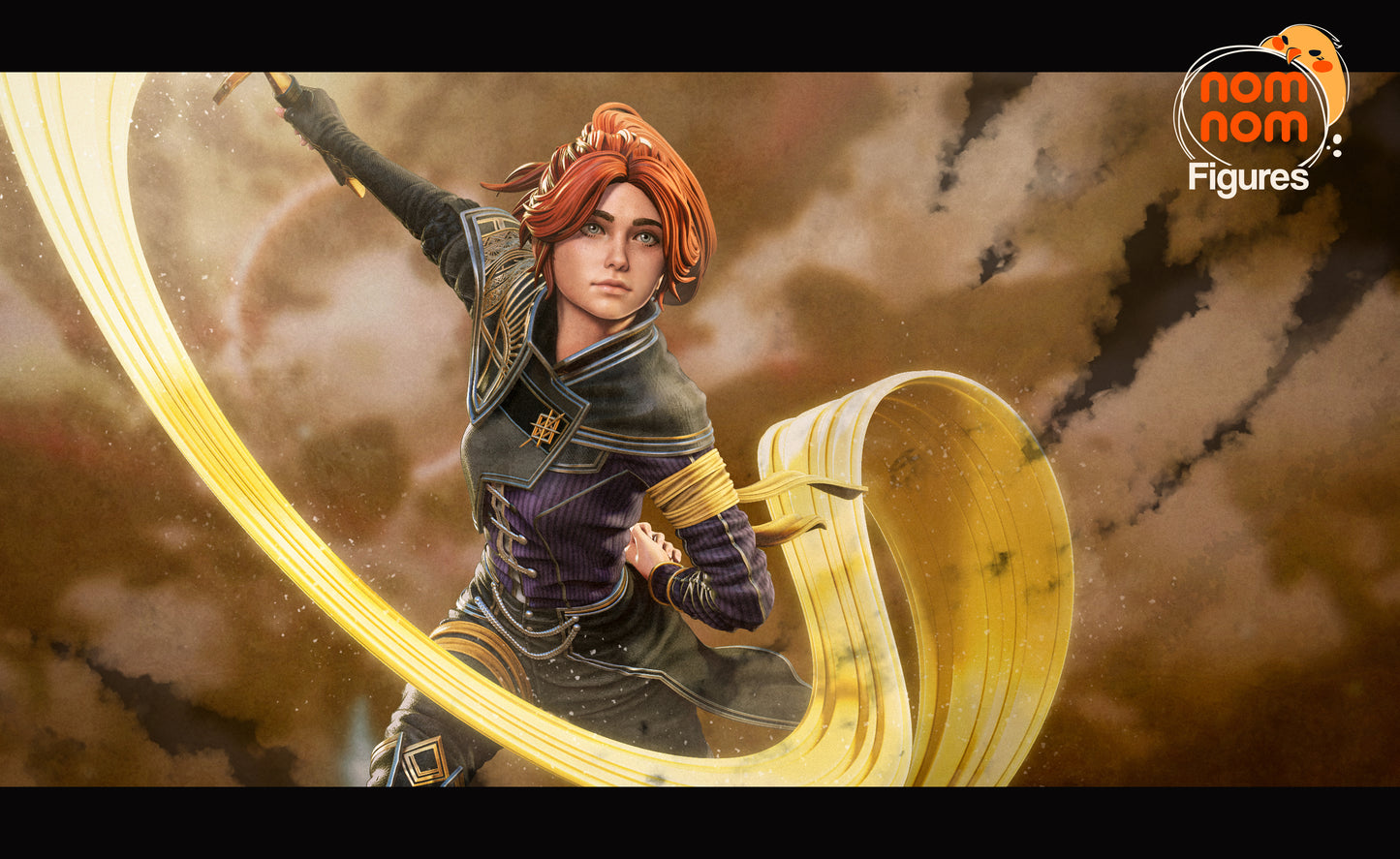 Elegant Rose | Resin Garage Kit Figure Game Fan Art | Nomnom Figures