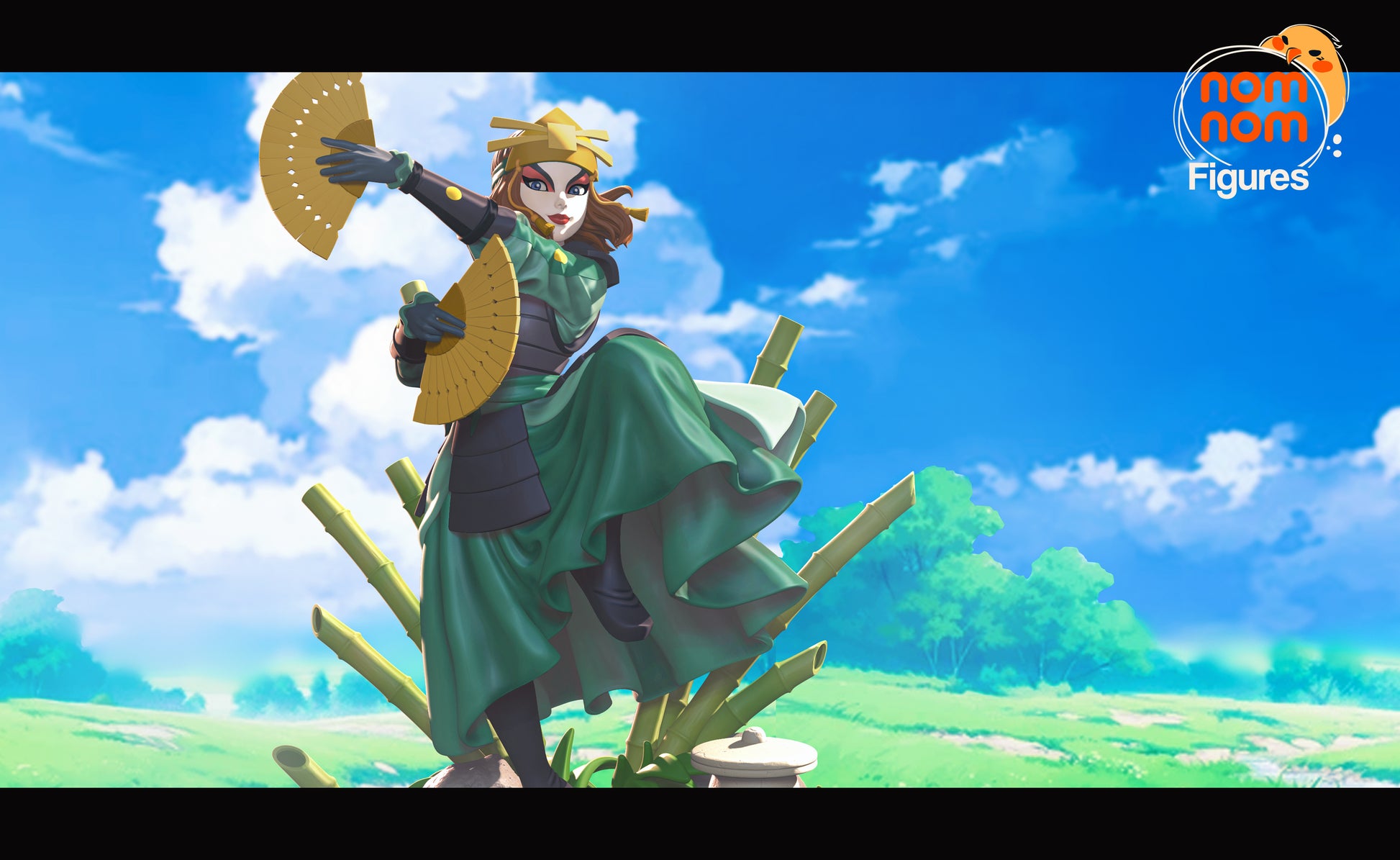 Graceful Guardian | Resin Garage Kit Figure Show Fan Art | Nomnom Figures