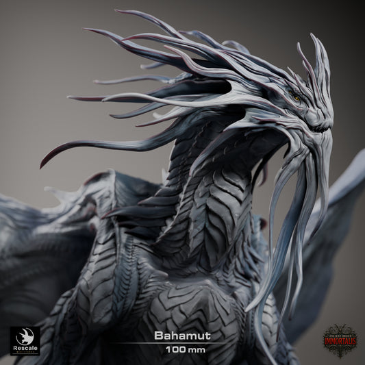 Bahamut, God of Justice | D&D TTRPG Dragon Miniature | Rescale Miniatures