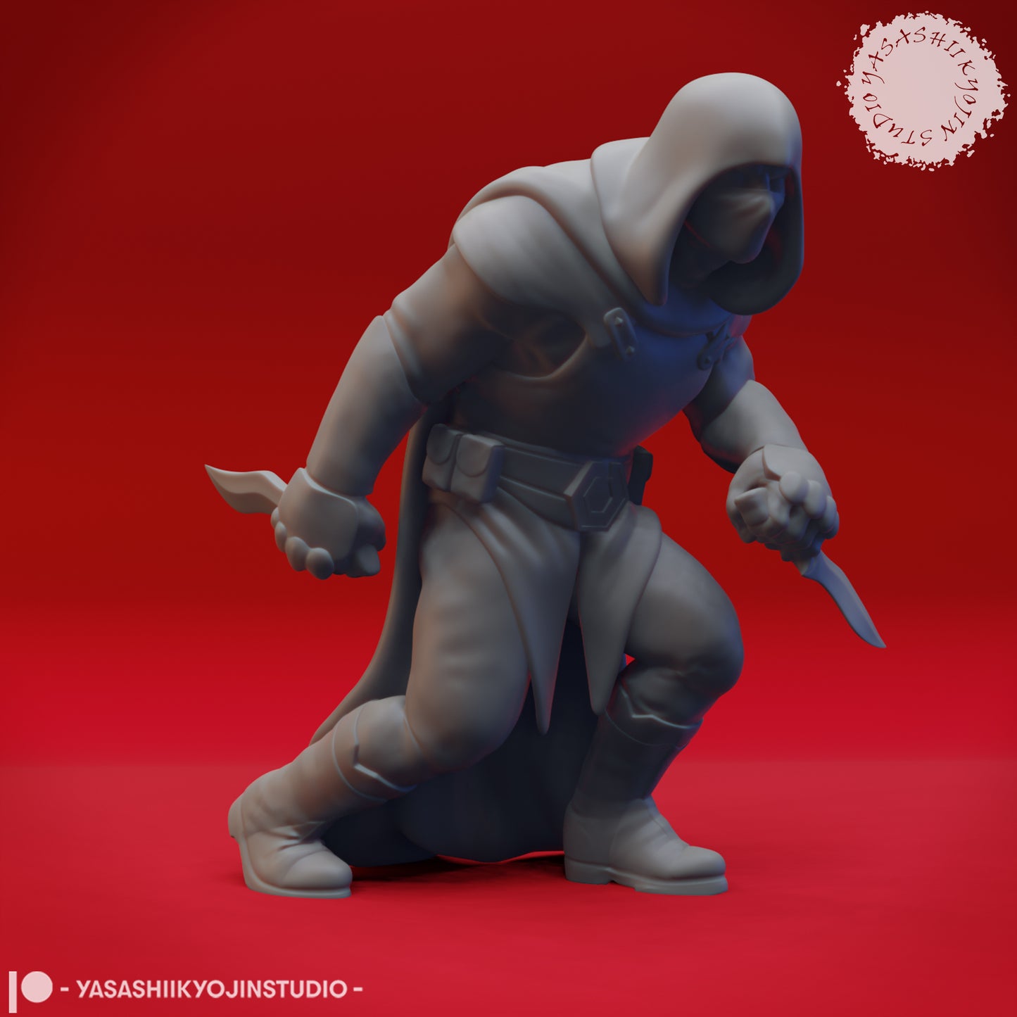 Bandit | TTRPG Monster Miniature | Yasashii Kyojin Studio - Tattles Told 3D