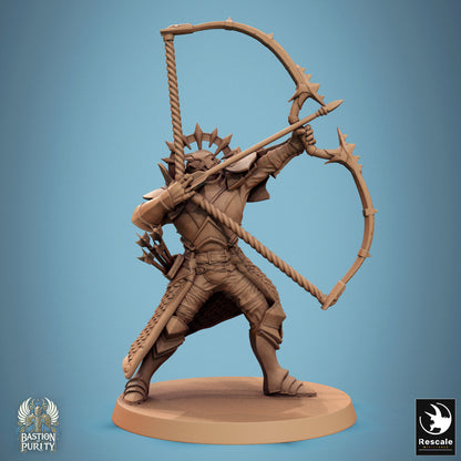 Aeterna Infantry Archers, Bastion of Purity Warband | D&D TTRPG Miniature | Rescale Miniatures
