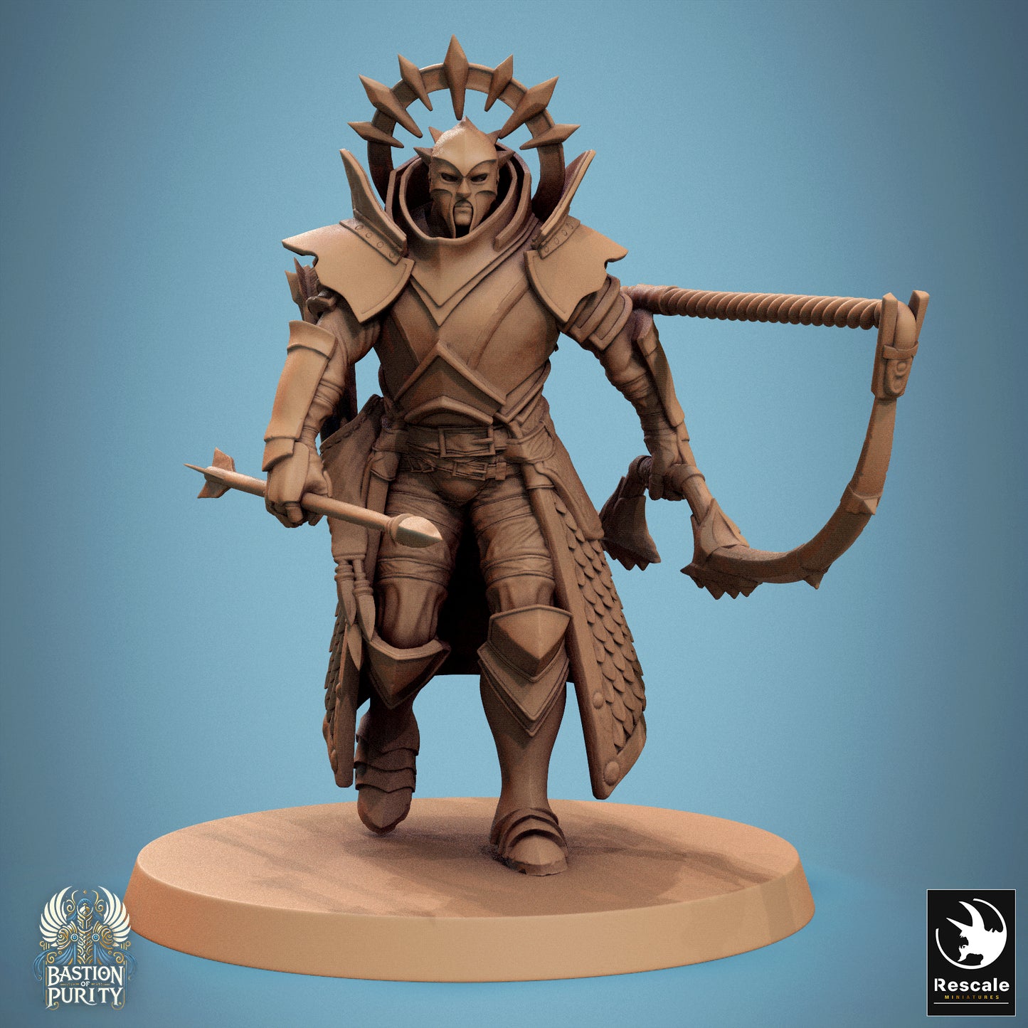 Aeterna Infantry Archers, Bastion of Purity Warband | D&D TTRPG Miniature | Rescale Miniatures