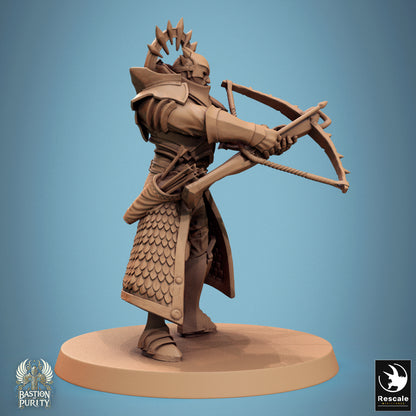Aeterna Infantry Archers, Bastion of Purity Warband | D&D TTRPG Miniature | Rescale Miniatures