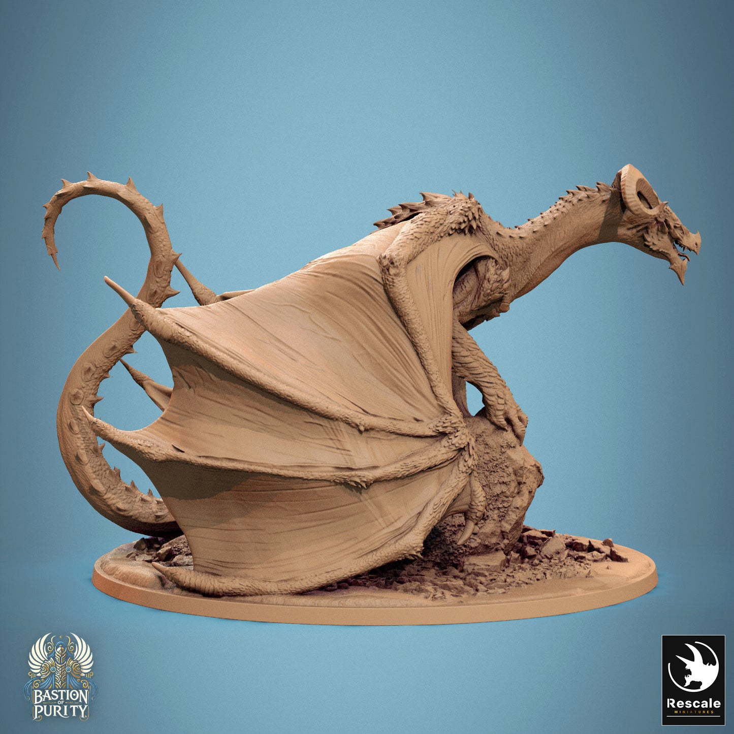 Pack Astralyon, Bastion of Purity Warband | D&D TTRPG Miniature | Rescale Miniatures