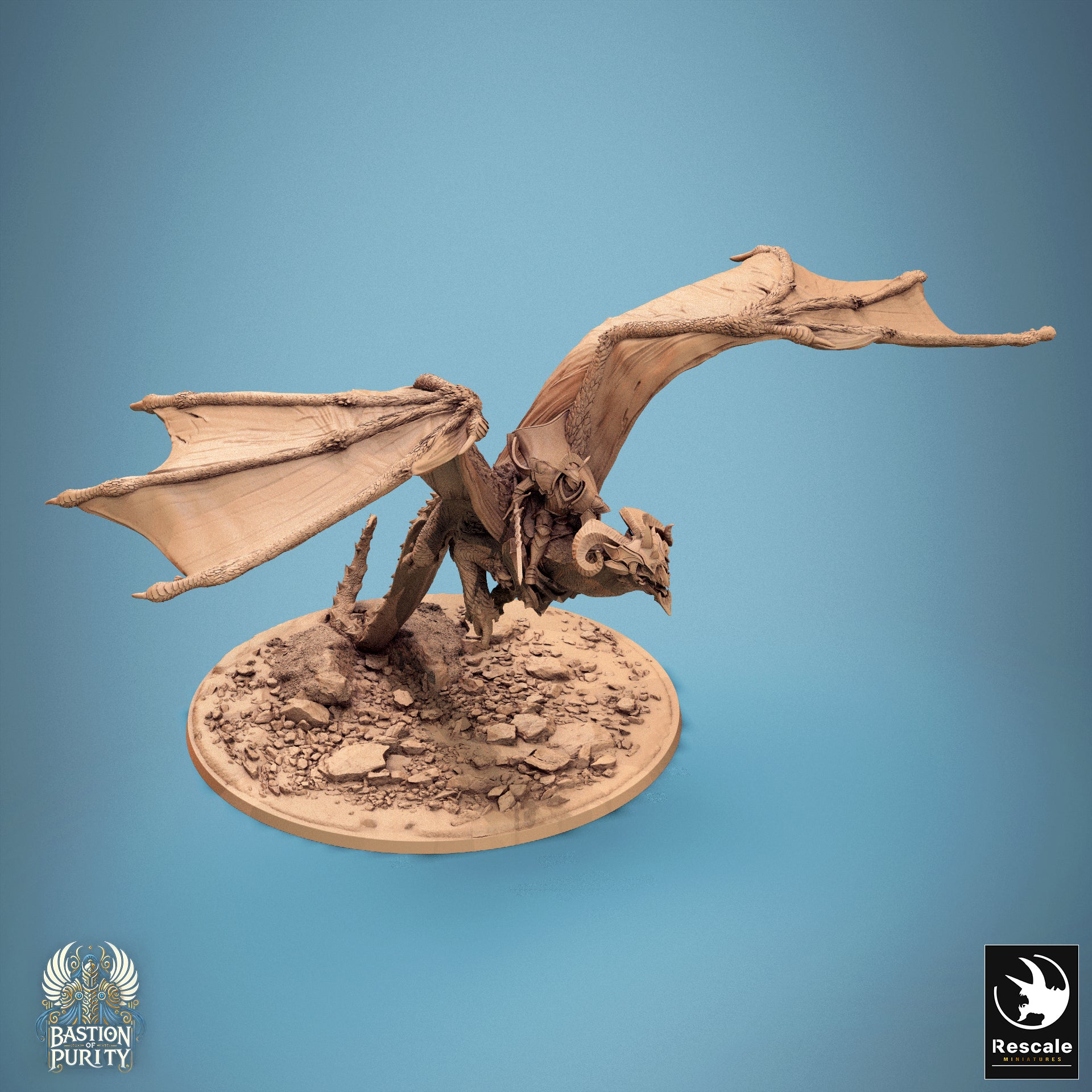 Pack Astralyon, Bastion of Purity Warband | D&D TTRPG Miniature | Rescale Miniatures