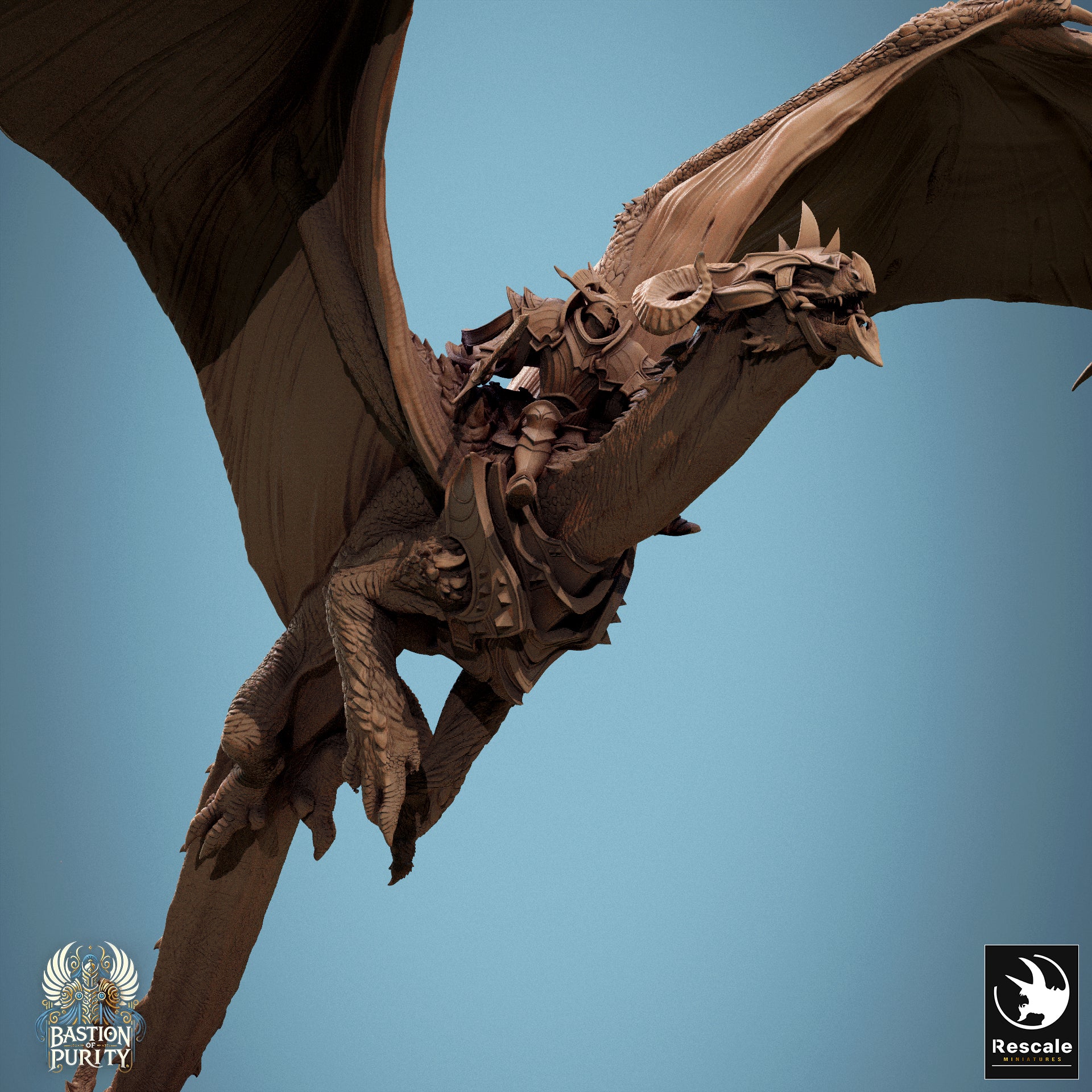 Pack Astralyon, Bastion of Purity Warband | D&D TTRPG Miniature | Rescale Miniatures