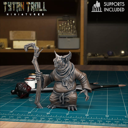 Batfolk, Werebats, Vampires | D&D TTRPG Mini | TytanTroll Miniatures