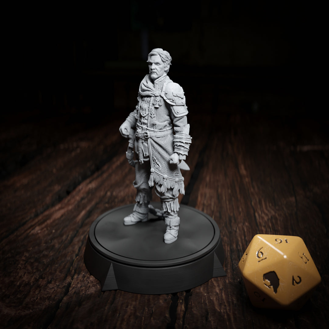 Baur Darfon, NPC | DnD Miniature Character | Cripta Studios - Tattles Told 3D