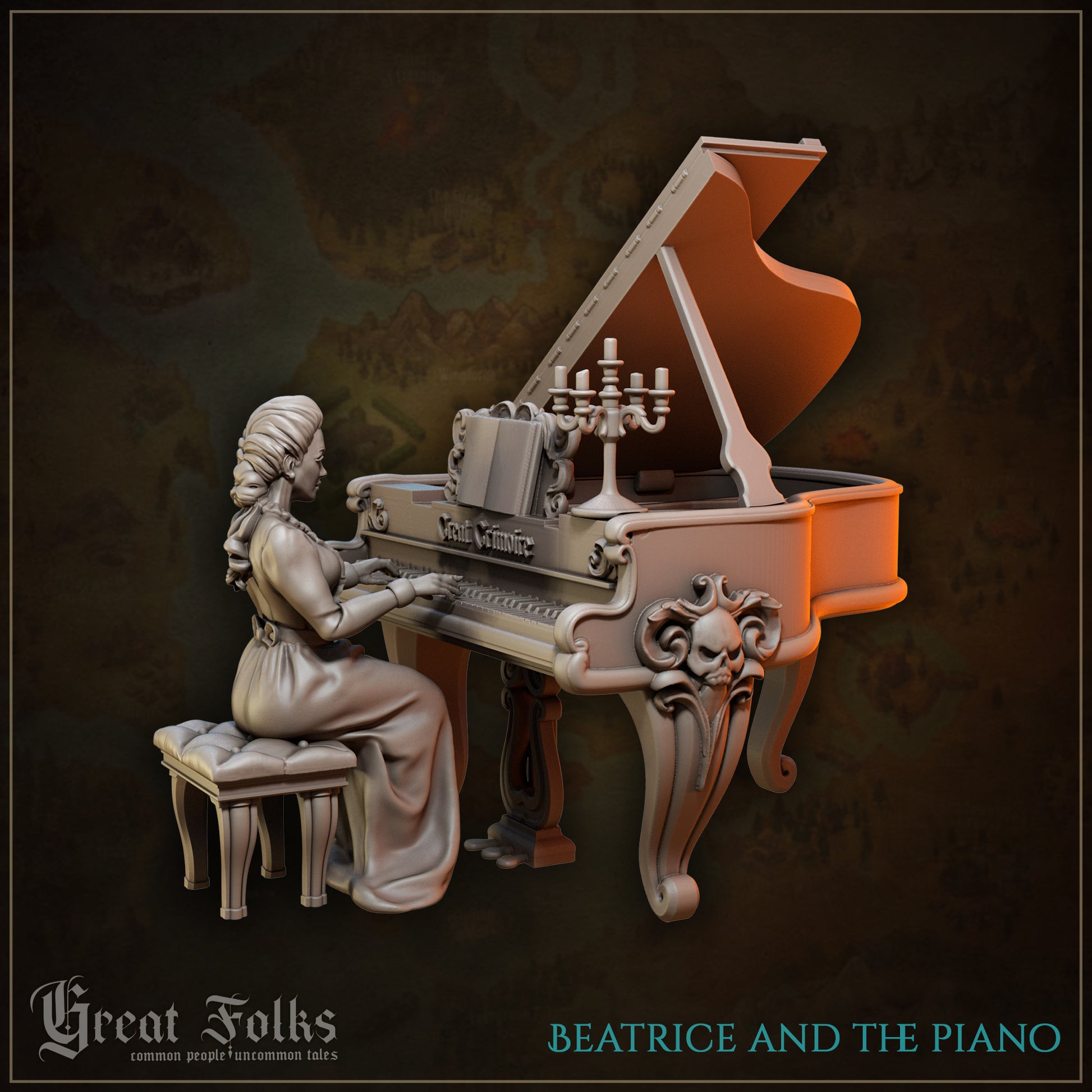 Great Folks, Part 2 | NPCs, Villagers, Nobles, Tavern, Criminals | Tabletop Gaming Miniatures Collection | Great Grimoire