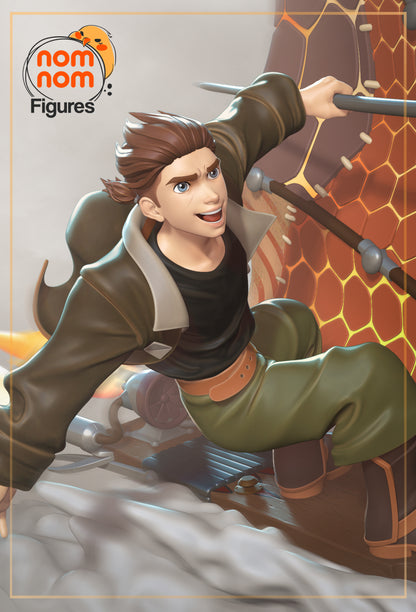 Solar Drifter | Resin Garage Kit Figure Movie Fan Art | Nomnom Figures