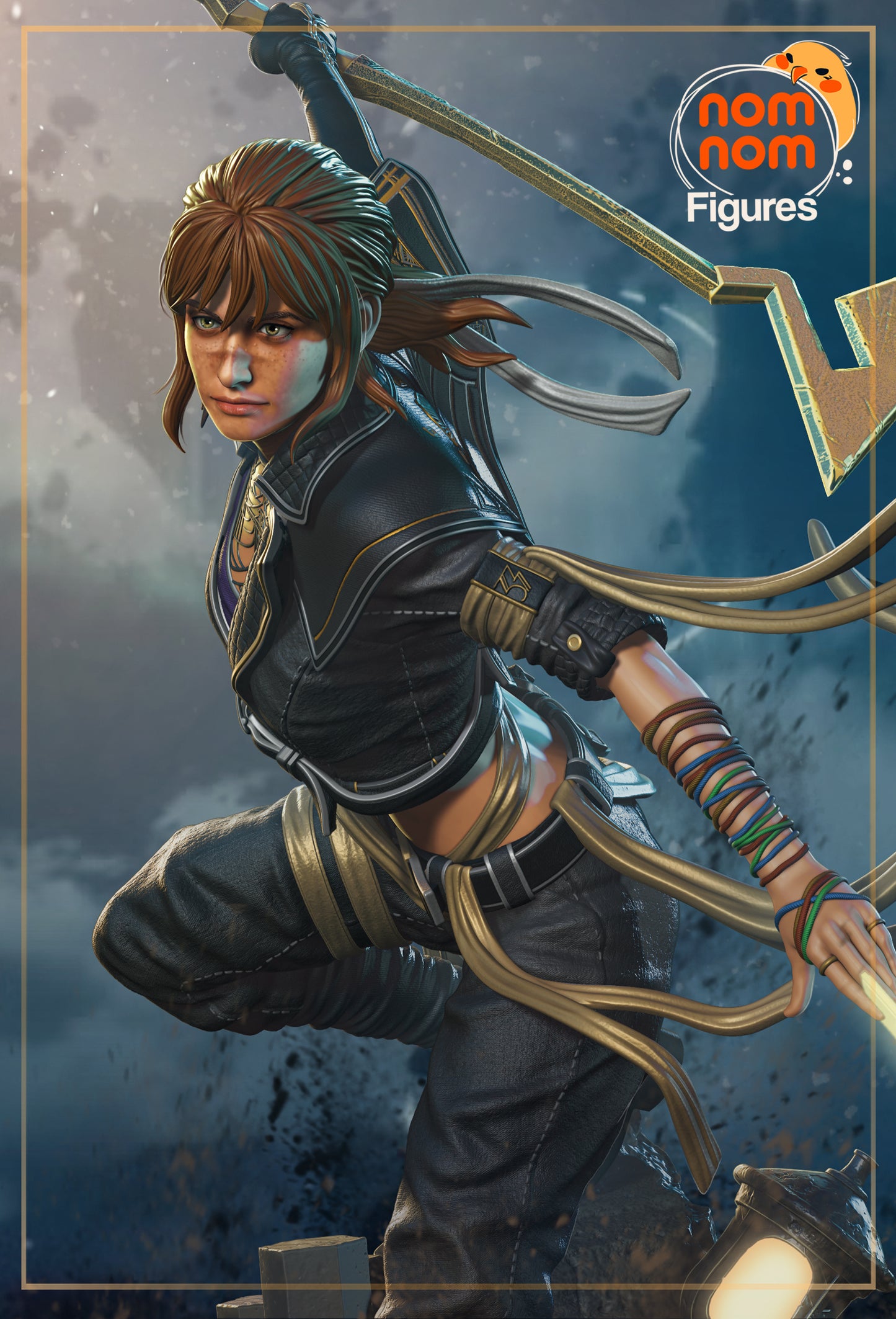 Edge of the Expedition | Resin Garage Kit Figure Fan Art | Nomnom Figures