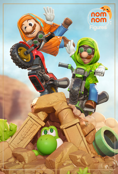 Playful Adventure Brothers | Resin Garage Kit Figure Fan Art | Nomnom Figures