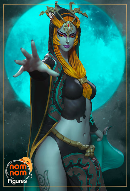 Twilight Queen | Resin Garage Kit Figure Fan Art | Nomnom Figures